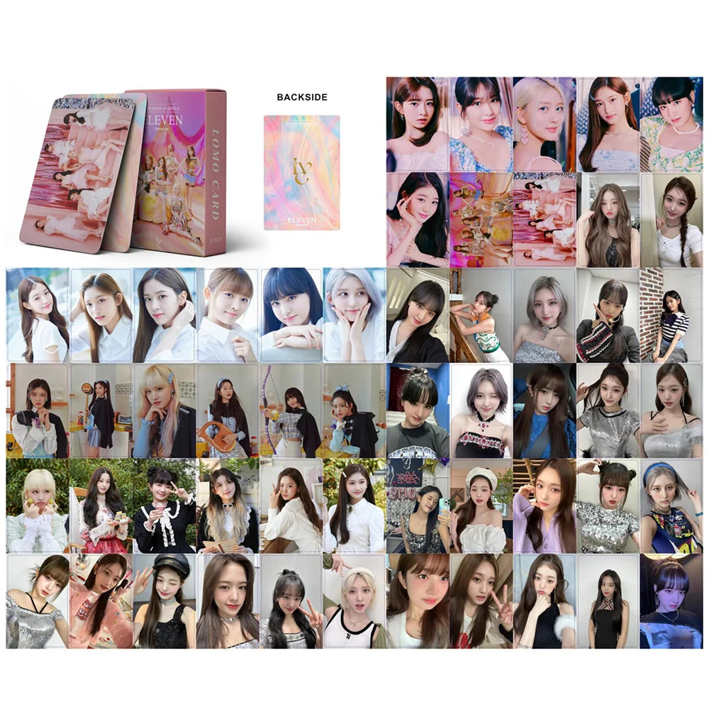 54pcs/set KPOP Fans Collection Gift Postcards Photo Card